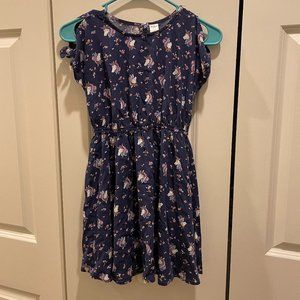 EUC OshKosh B'gosh Girl's Unicorn Print Dress!